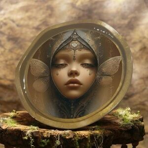 NORE'S NOVELTIES Set of 2 Handcrafted Ashtray-styled Coasters “MANYEEK”